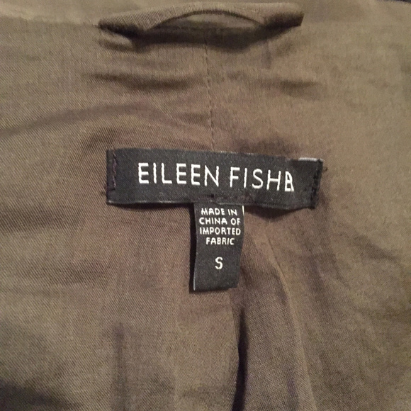 Eileen Fisher Fall Coat, Size S - Picture 4 of 8